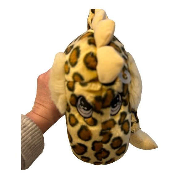 Cheetah Print Dinosaur Plush Stuffed Animal Toy 14 Inch Soft Kids Gift Boy Girl - Picture 13 of 14